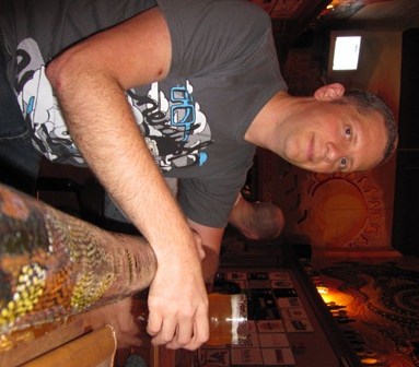 Photo of Wes the Craft Beer Geek Himself at his favorite bar Stubbies